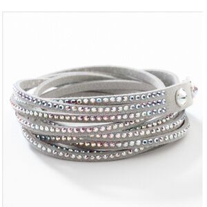 Wrap-Star Bracelet, Crystal Aurore Boreale